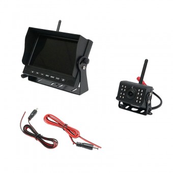 Camera marsarier wireless cu 2 canale display 12V/24V