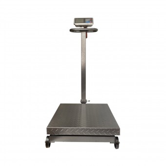 Cantar electronic de podea tip platforma 1500 Kg cu brat pliabil Breckner Germany