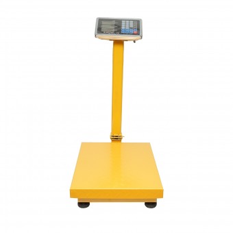 Cantar electronic de podea tip platforma 350 Kg cu brat pliabil, ecran LCD Breckner Germany