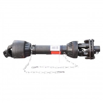 Cardan 850 mm S7 T7 cu ambreiaj compus din 2 discuri cruce 30,2x106,5 (teava stea) 1 3/8 Z=6 freza