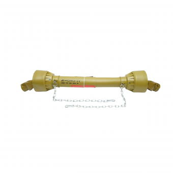 Cardan 850mm S7 cu teava triunghiulara, Z=6, cruce 30.2x106.5mm