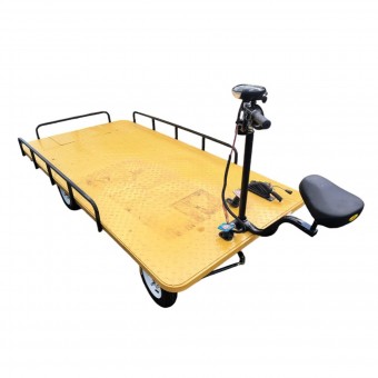 Carucior electric platforma transport marfa 800W, 48V, 2.5x1.25m sarcina maxima 1000Kg THOR