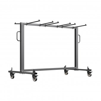 Carucior pentru mese si scaune pliante, Otel, 1830x860x1820 mm, Capacitate 42 scaune sau 12 mese, max 240 kg