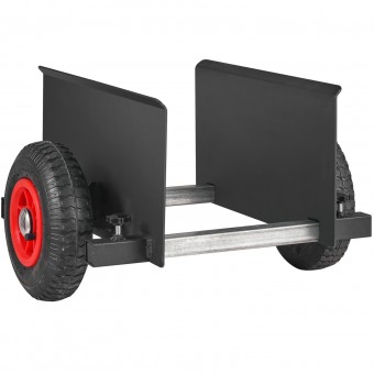 Carucior pentru placi de gips-carton, Vivatechnix VMD-1082, Capacitate 250 kg, Otel, 500x400x390 mm