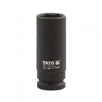 Cheie de impact Yato YT-1177, dimensiune 32 mm, prindere 1”, lunga