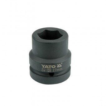 Cheie de impact Yato YT-1183, dimensiune 27 mm, prindere 1”, scurta
