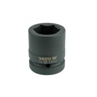 Cheie de impact Yato YT-1188, dimensiune 33 mm, prindere 1”, scurta