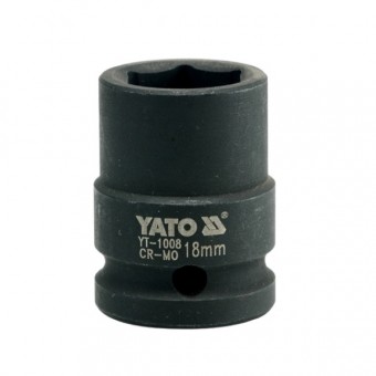 Cheie tubulara hexagonala de impact 1/2, 18mm, Yato YT-1008