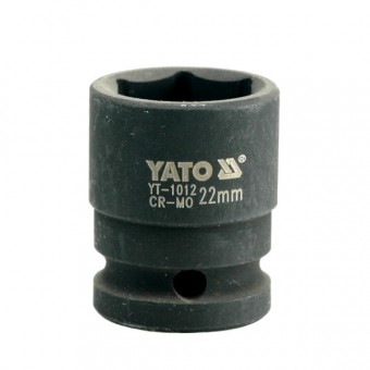 Cheie tubulara hexagonala de impact 1/2, 22mm, Yato YT-1012