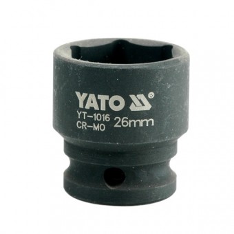 Cheie tubulara hexagonala de impact 1/2, 26mm, Yato YT-1016