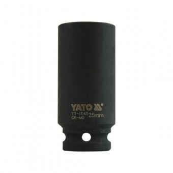Cheie tubulara hexagonala de impact adanca 1/2, 25mm, Yato YT-1045