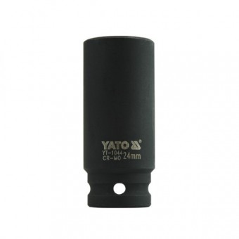 Cheie tubulara hexagonala de impact adanca 1/2 24mm, Yato YT-1044
