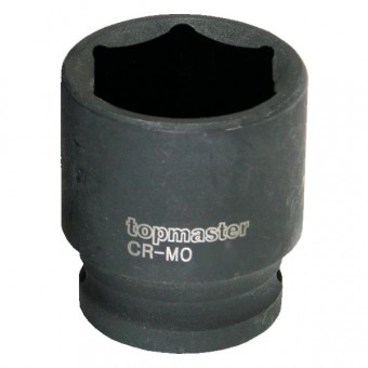 Cheie tubulara hexagonala de impact Topmaster 330256, 36 mm, prindere 3/4, Cr-Mo