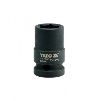 Cheie tubulara hexagonala Yato YT-1005, de impact 1/2, 15mm