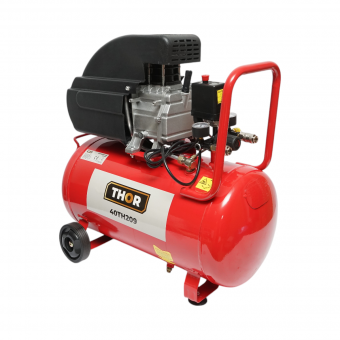 Compresor aer 50L, putere motor 1.5KW/2CP, presiune maxima 8 bar, volum aer aspirat 195L THOR