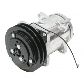 Compresor clima A/C pentru Massey Ferguson, Landini cod OEM 3386861M1, 3712528M2, 3782613M2