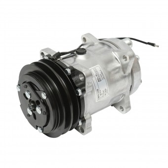 Compresor clima pentru JCB, New Holland, Case IH cod OEM 04437339/10, 04437339, 84018078, 9831429, 89831429, 060506146