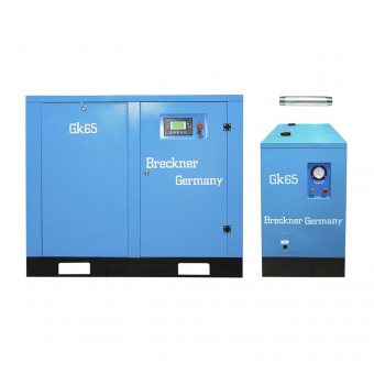 Compresor cu surub 22KW/ 30CP, 3.6mc/min cu uscator Breckner Germany