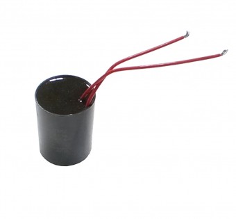 Condensator cu fire pentru pornire motor 25uF, 450VAC
