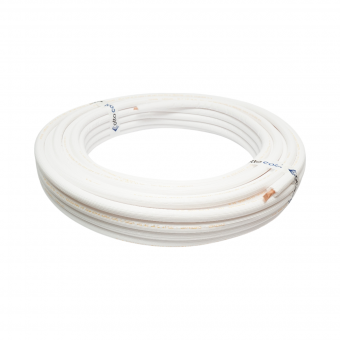 Conducta cupru clima AC 3/8 (9.52mm), grosime perete 0.70mm, izolatie 6mm pentru instalatii aer conditionat 50m/rola