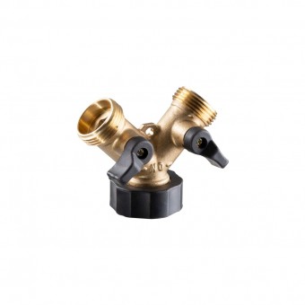 Conector 2 cai 3/4” alama filet exterior