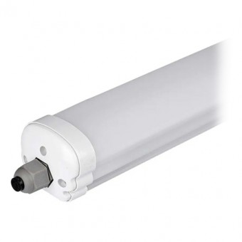 CORP ILUMINAT LED 60CM 18W 6500K ALB RECE IP65 CIP CREE