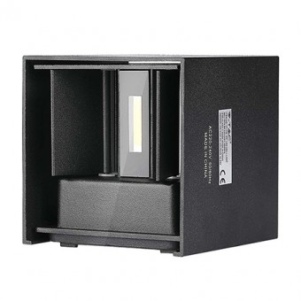 CORP ILUMINAT LED 6W IP65 3000K ALB CALD