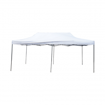 Cort tip pavilion alb 3mx6m, inaltime reglabila, pliabil Breckner Germany