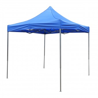 Cort tip pavilion albastru 2.5mx2.5m, inaltime reglabila, pliabil Breckner Germany