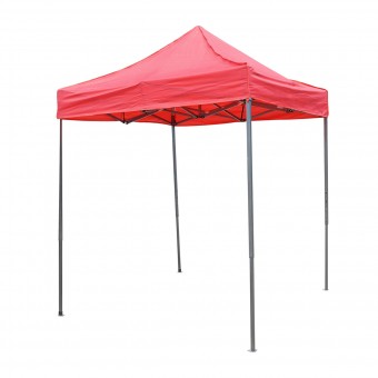 Cort tip pavilion rosu 2mx2m, inaltime reglabila, pliabil Breckner Germany