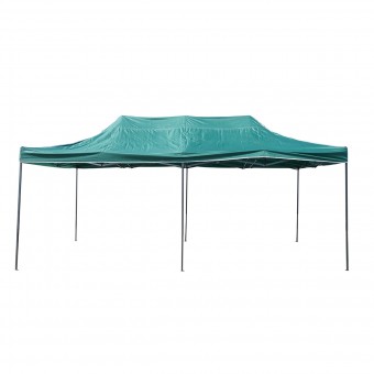 Cort tip pavilion verde 3mx6m, inaltime reglabila, pliabil Breckner Germany