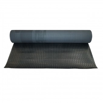 Covor cauciuc SBR+NR fara insertie textila si cu striatie 3x1400x10000mm L=10m; l=1,4m; G=3mm