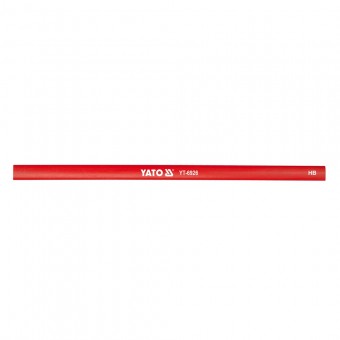Creion tamplarie HB, Yato YT-6926, rosu, 245 mm