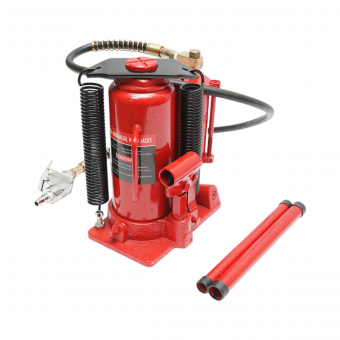 Cric hidro-pneumatic 12T, inaltime 260-510mm, presiune max. 8.5 bar, racord 1/4
