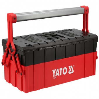 Cutie pentru  scule cu  trei rafturi,  460x265x158mm