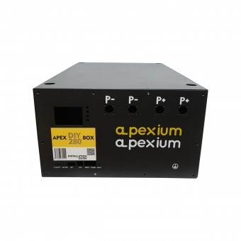 Cutie stocare pentru baterii 3.2V, LiFePO4, 16x280Ah cu BMS 48V, rack stocare