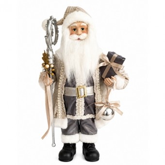 Decoratiune mos-craciun 45cm sysdlra