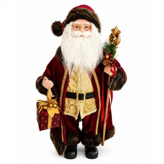 Decoratiune mos-craciun 60cm sysdlra