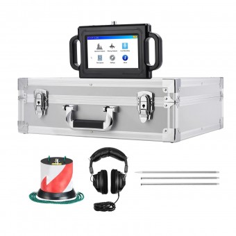 Detector scurgeri de apa, Exterior, adancime detective 2 m, Ecran tactil 7 inch, Interval de frecventa 1Hz - 5000Hz