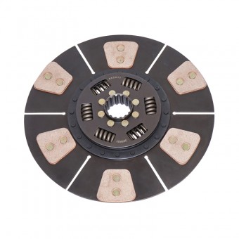 Disc ambreiaj complet cu placute ferodou si arc, 16 caneluri fi 327 D-1010 Breckner Germany