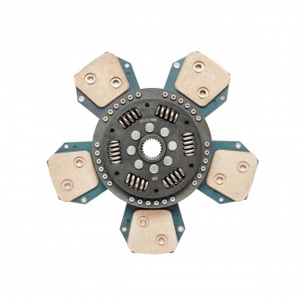 Disc ambreiaj diametru exterior 330mm, interior 1-25.4mm, interior 2-29.5mm, 21 caneluri pentru Massey Ferguson OEM 3613976M91