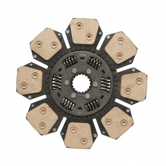 Disc ambreiaj fi 350mm, interior 1 fi 45mm, interior 2 fi 50mm Z=18 pentru Fiat OEM 5118453