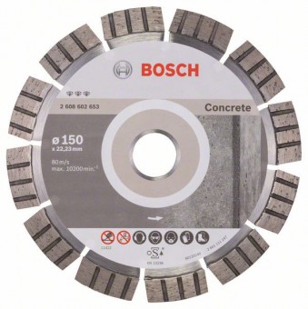 Disc diamantat Best for Concrete 150x22,23x2,4x12mm - 3165140581592