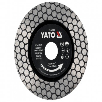 Disc diamantat taiere precisa ceramica, granit 125x1.8mm