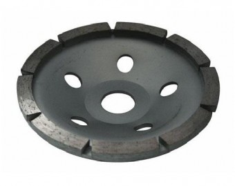 Disc diamantat tip oala pentru slefuire beton 180mm, Raider 209932