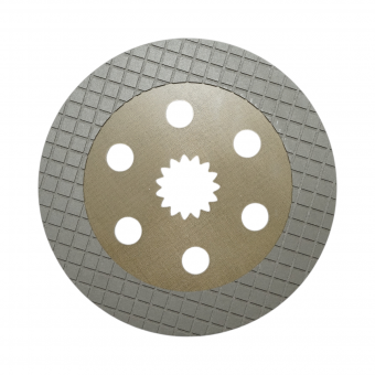 Disc frictiune frana John Deere 57.6x334x7.7mm Z=15 cod OEM RE160072