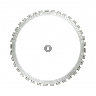 Disc inelar diamantat segmentat 600mm, 37 dinti, rola antrenare pentru masina de taiat beton Breckner Germany