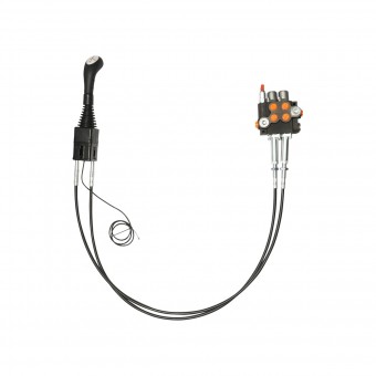 Distribuitor hidraulic P40 315 bar 2 cai si joystick si cablu 1,5M 40L/min