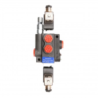 Distribuitor hidraulic P40 electromagnetic cu 1 cale, 24V Breckner Germany