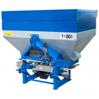 Distribuitor ingrasaminte cu 2 discuri, capacitate buncar 1400L